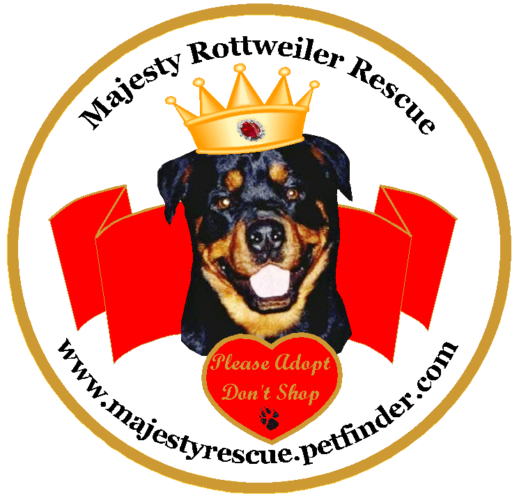 Logo for Majesty Rottweiler Rescue