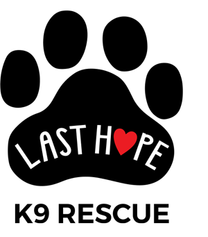 Logo for Last Hope K9 Rescue