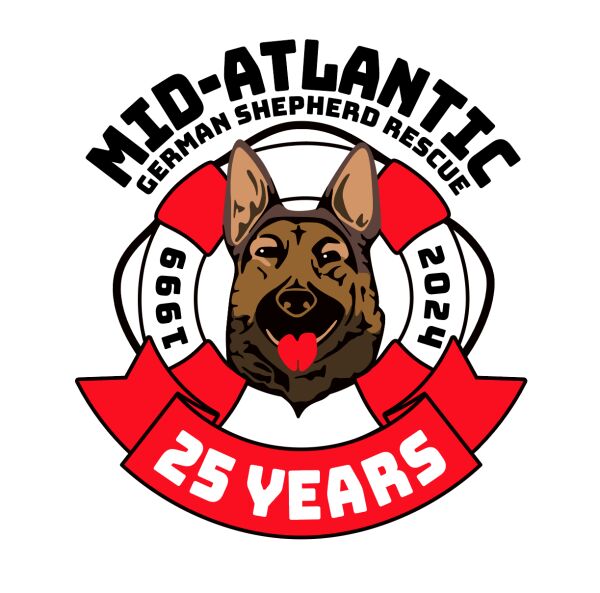 Logo for Mid-Atlantic German Shepherd Rescue