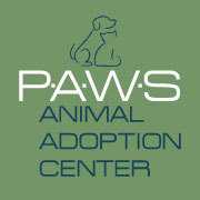 Logo for P.A.W.S. Animal Adoption Center