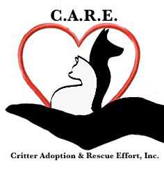 Logo for C.A.R.E. - Critter Adoption And Rescue Effort