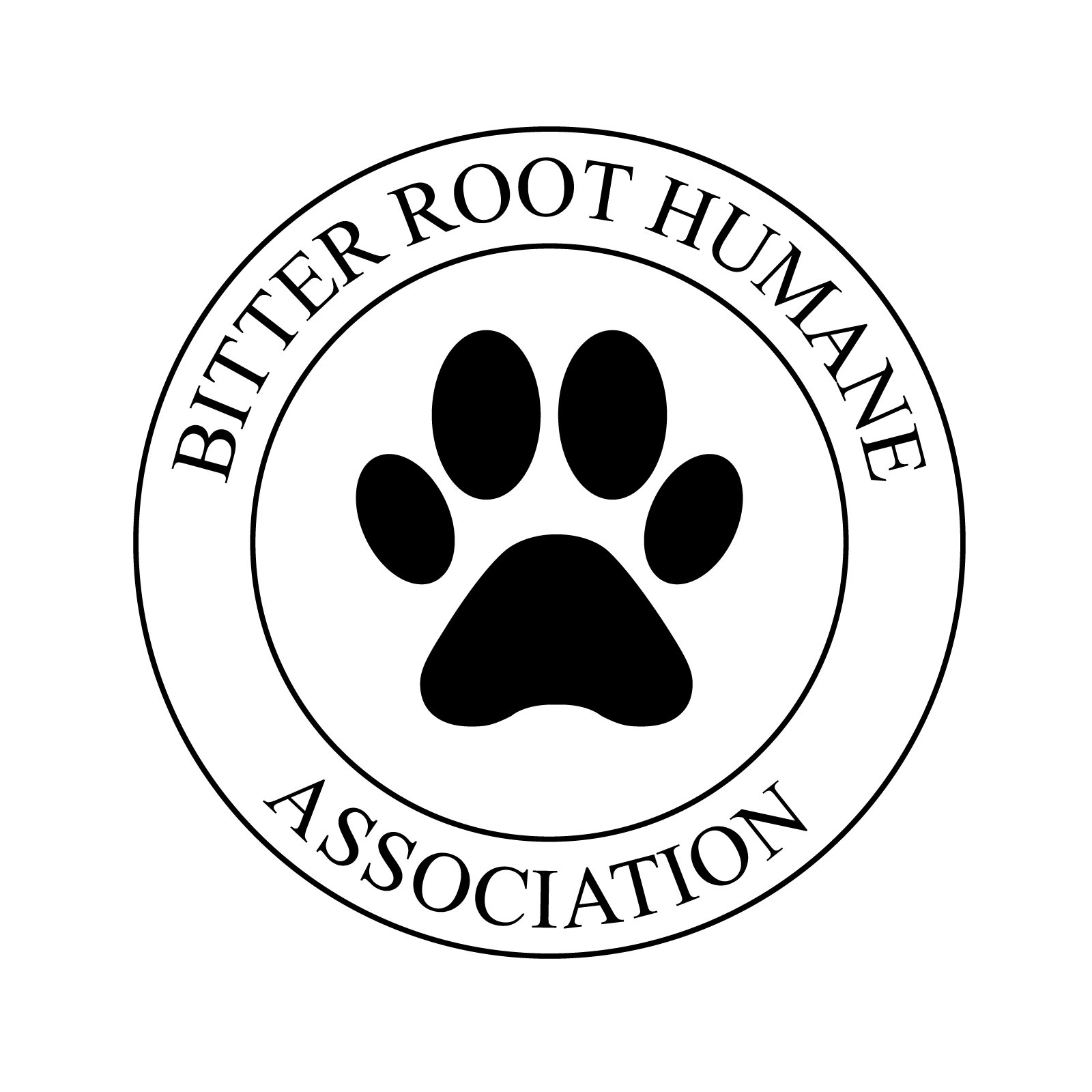 Logo for Bitter Root Humane Association