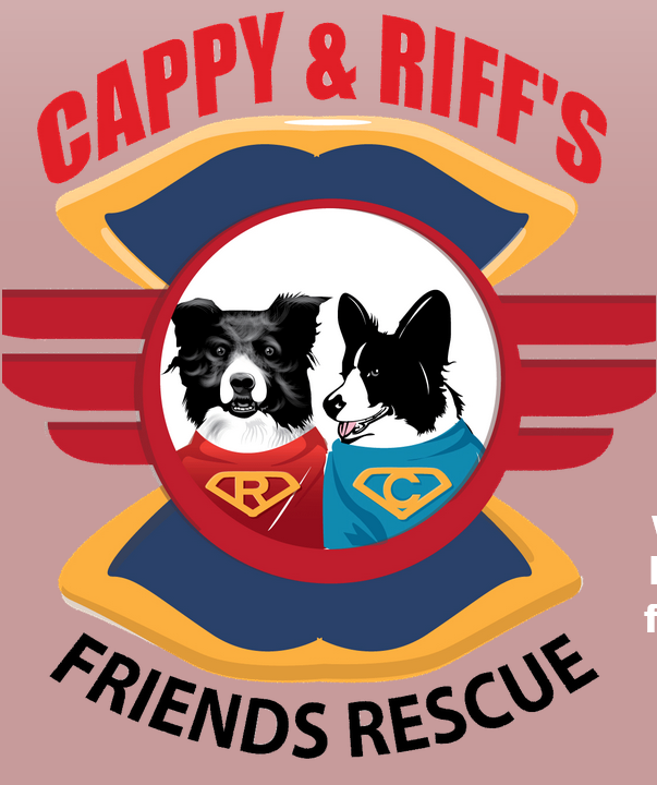 Logo for Cappy And Riff's Friends Rescue
