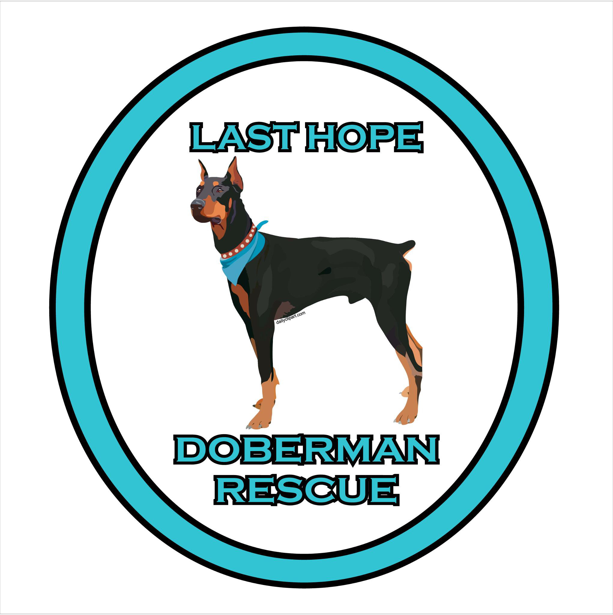 Logo for Last Hope Doberman Rescue