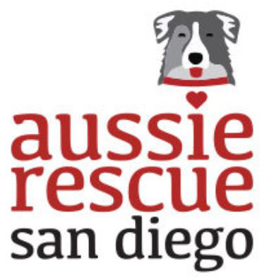Logo for Aussie Rescue San Diego & Friends