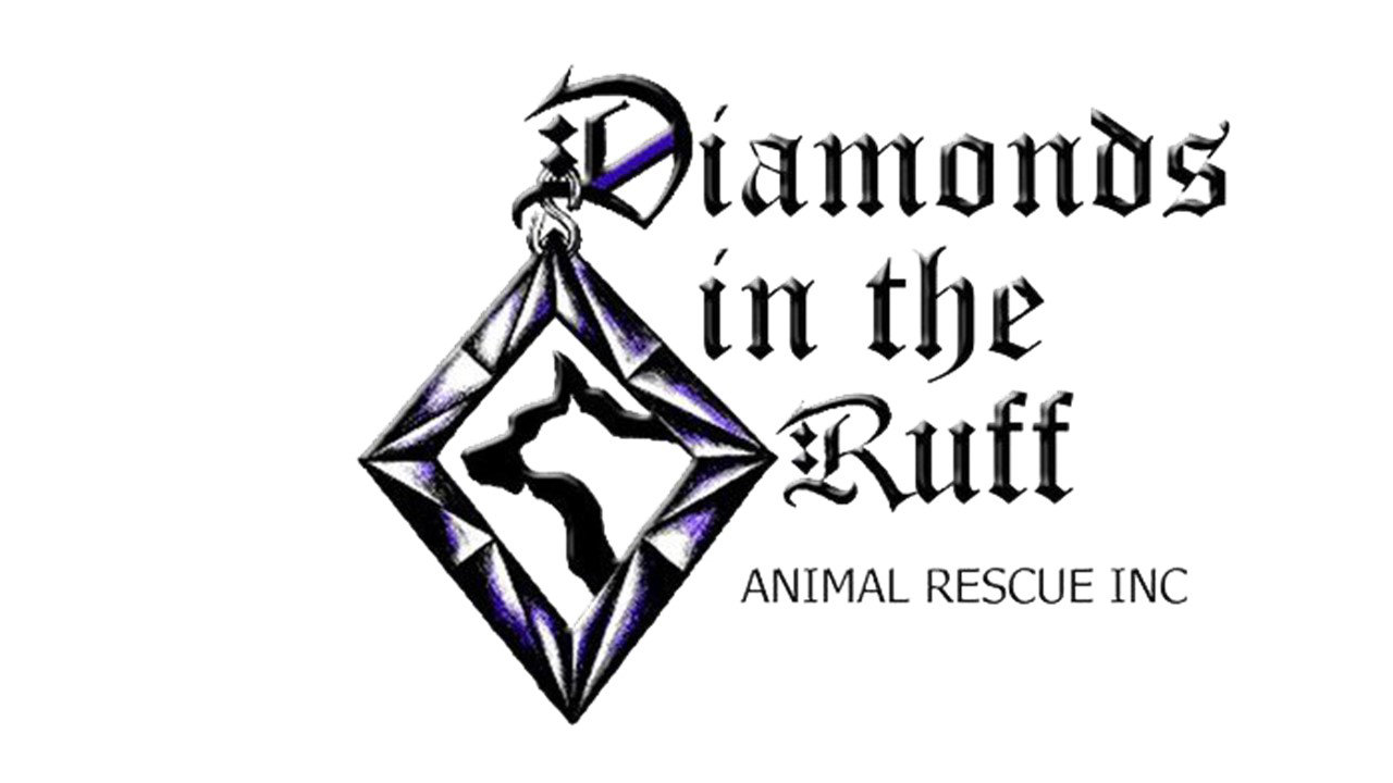 Logo for Diamonds In The Ruff Animal Rescue