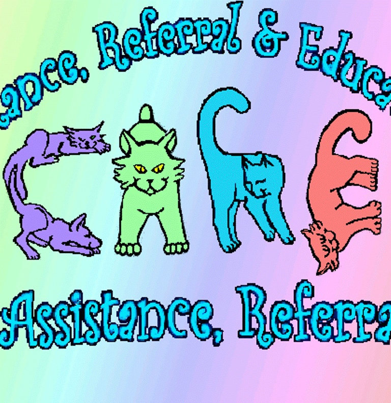 Logo for C.A.R.E. - Cat/Canine Assistance, Referral & Education