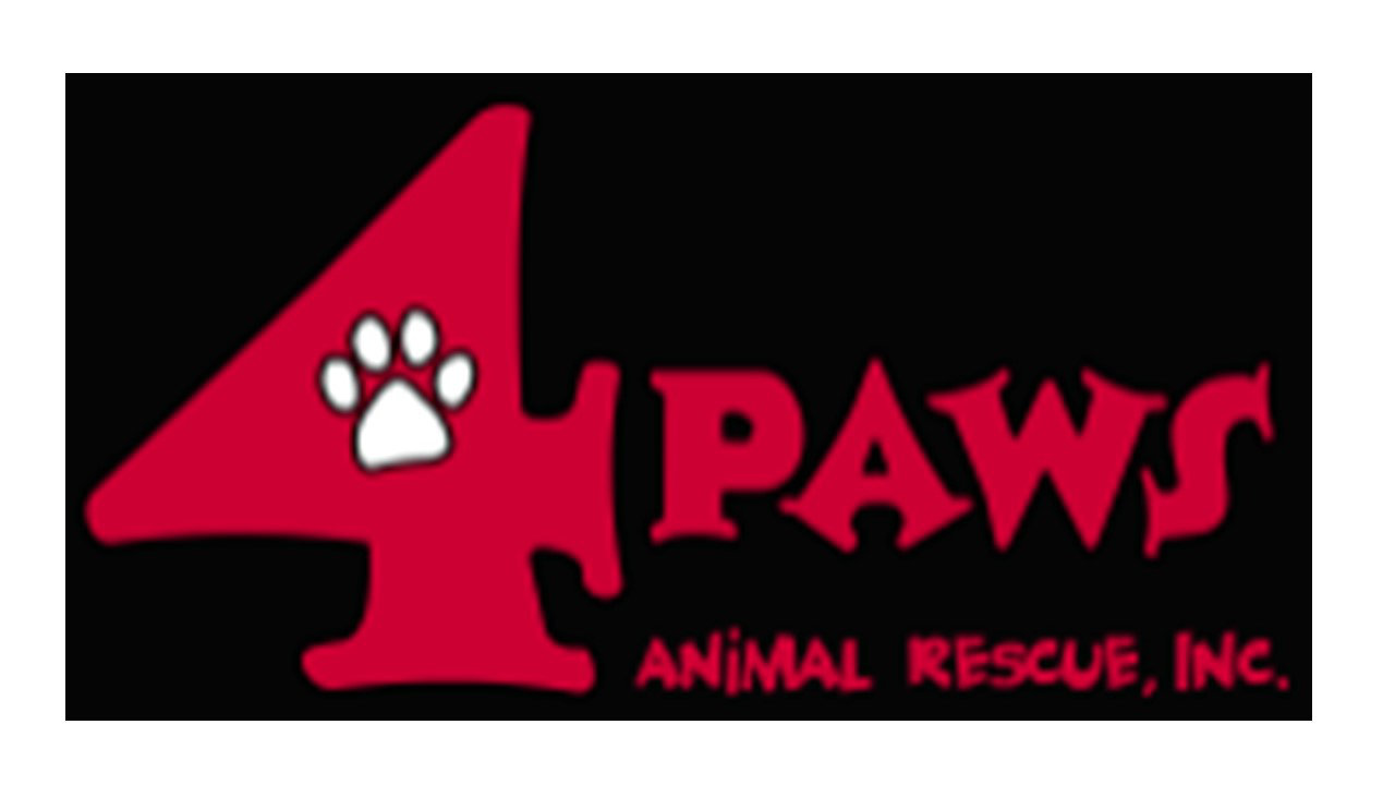 Logo for 4 Paws Animal Rescue