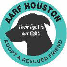 Logo for Adopt A Rescued Friend (AARF) Houston
