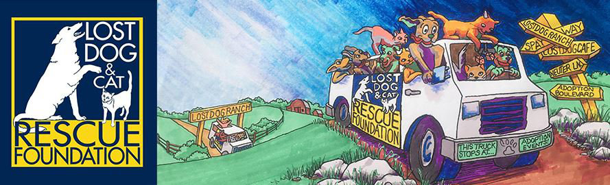 Logo for Lost Dog & Cat Rescue Foundation