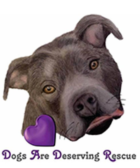 Logo for Dogs Are Deserving Rescue