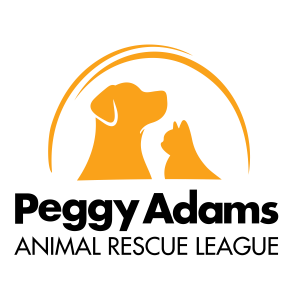 Logo for Peggy Adams Animal Rescue League