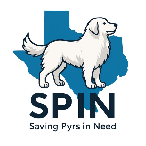 Logo for Saving Pyrenees In Need