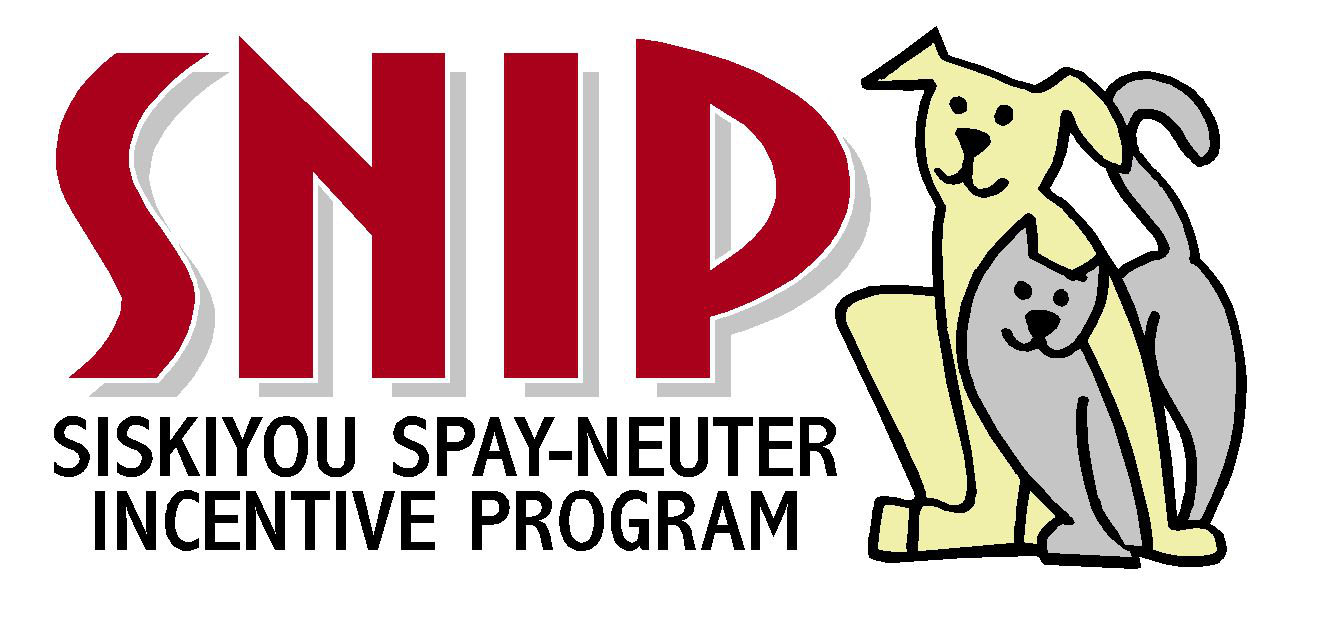 Logo for Siskiyou Spay Neuter Incentive Program (SNIP)