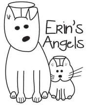 Logo for Erin's Angels Rescue