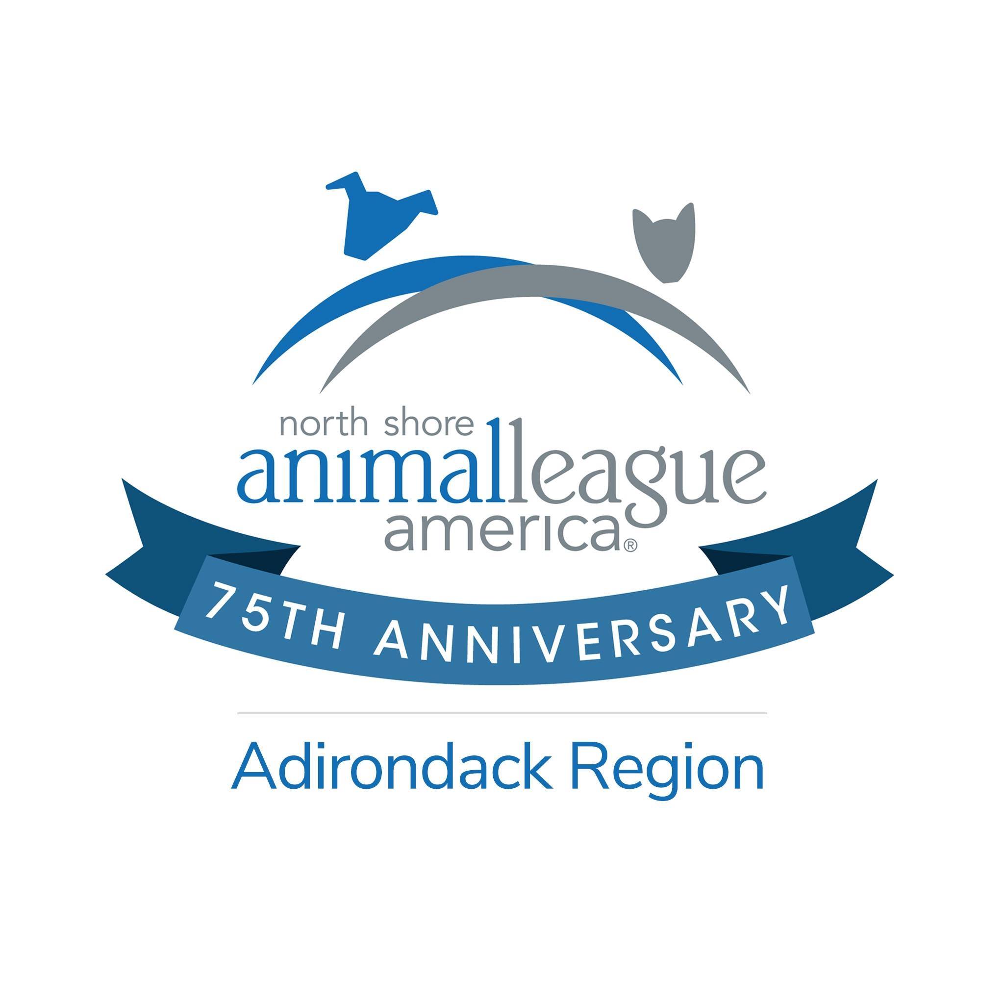 Logo for North Shore Animal League Adirondack Region Cat Adoption Center