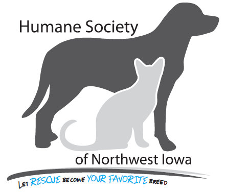 Logo for Humane Society of NW Iowa