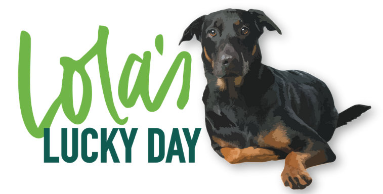 Logo for Lola's Lucky Day Rescue