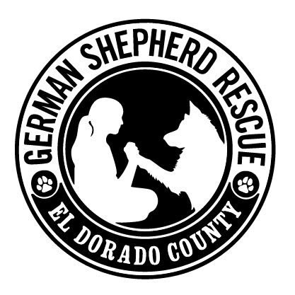 Logo for El Dorado County German Shepherd Rescue