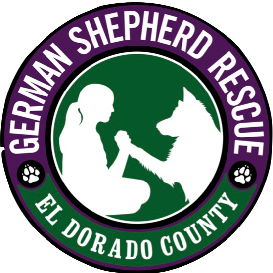 Logo for El Dorado County German Shepherd Rescue