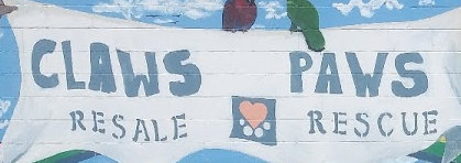 Logo for Claws and Paws Animal Rescue Center