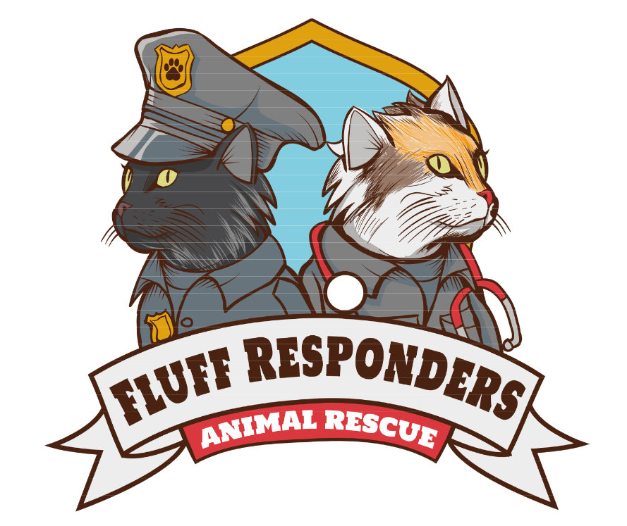 Logo for Fluff Responders Animal Rescue