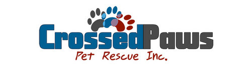 Logo for Crossed Paws Pet Rescue INC