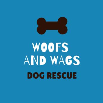 Logo for Woofs & Wags Dog Rescue