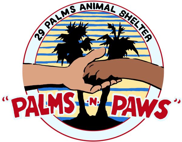 Logo for Palms-N-Paws Animal Shelter
