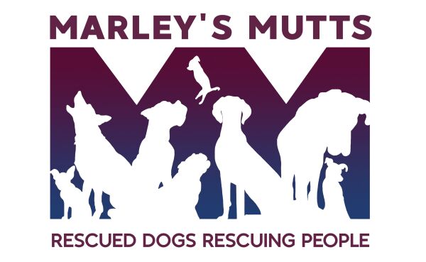 Logo for Marley's Mutts Dog Rescue