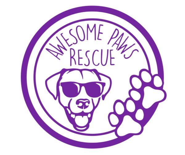 Logo for Awesome Paws Rescue