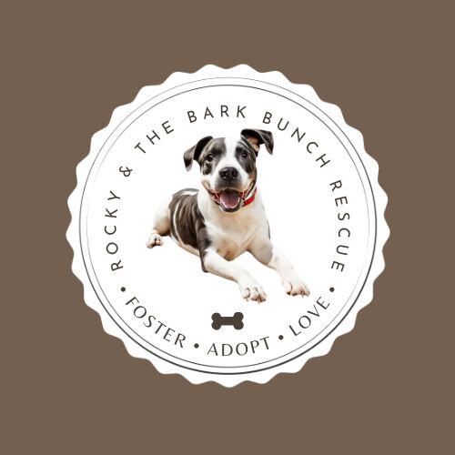 Logo for Rocky & The Bark Bunch Rescue