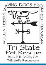 Logo for Tri State Pet Rescue
