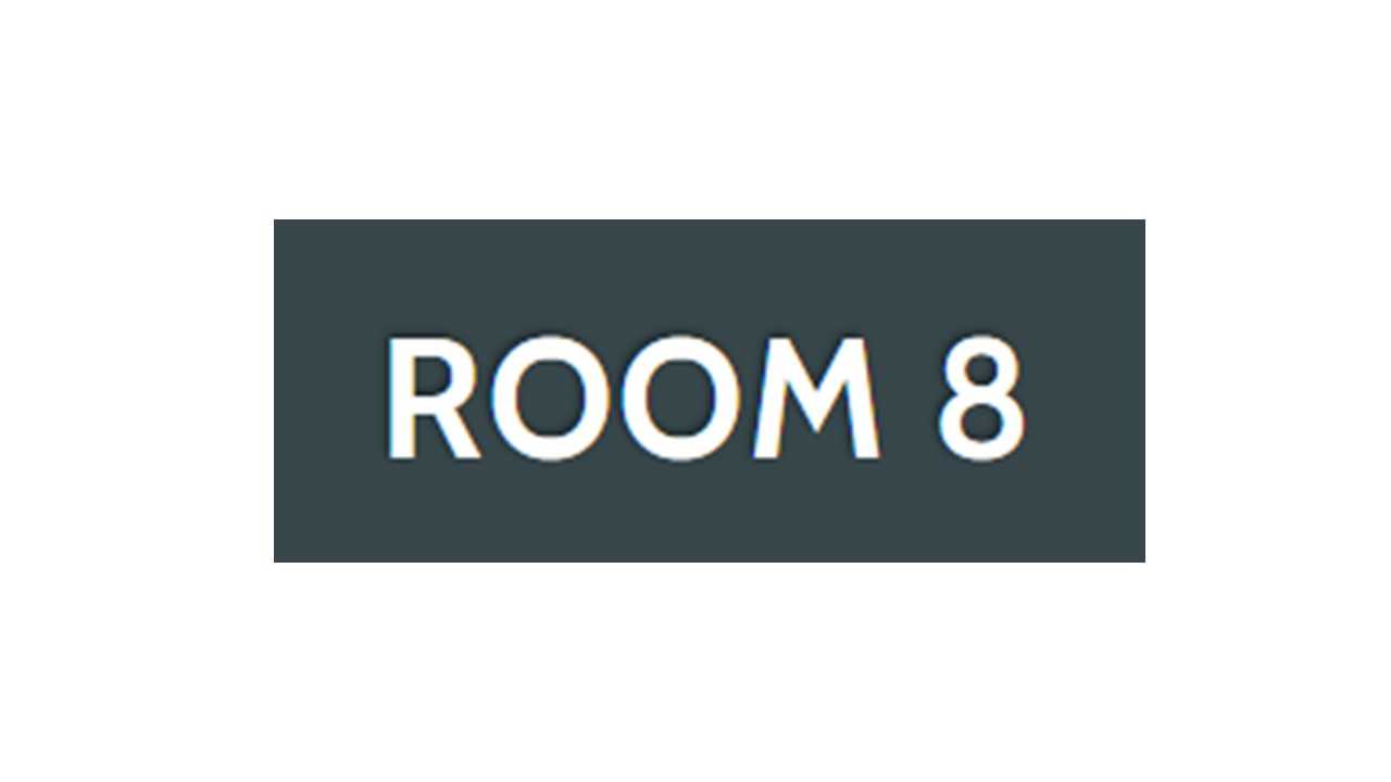 Logo for Room 8 Memorial Cat Foundation